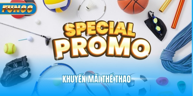 khuyến mãi thể thao